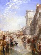 The Grand Canal - Scene - A Street In Venice Joseph Mallord William Turner
